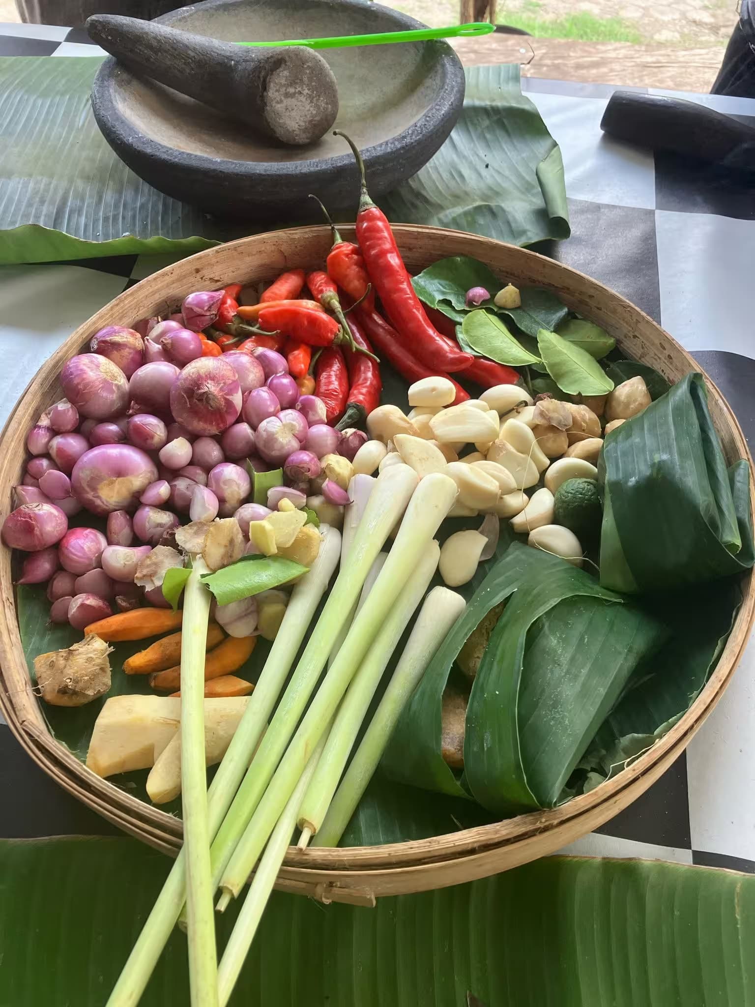 Authentic Balinese cooking at Gede's house