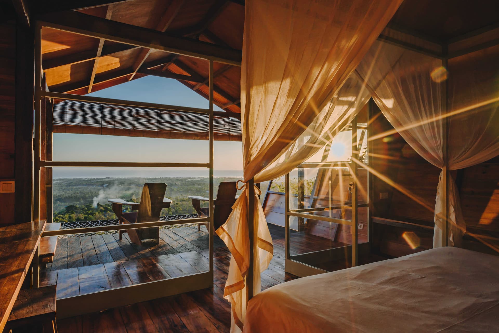 Whana Camp cabin collaboration with Sumberkima village