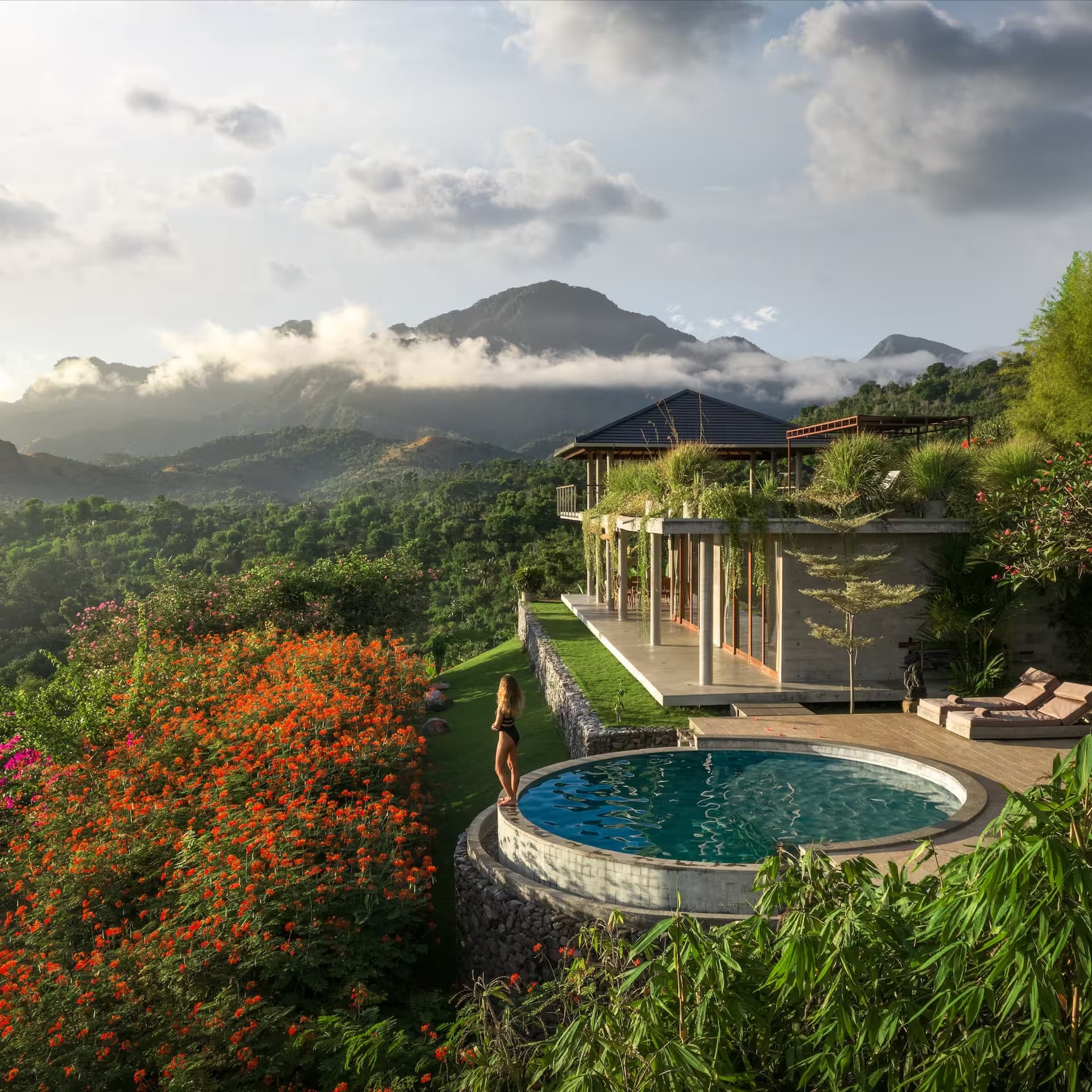 Luxury villa at Sumberkima Hill