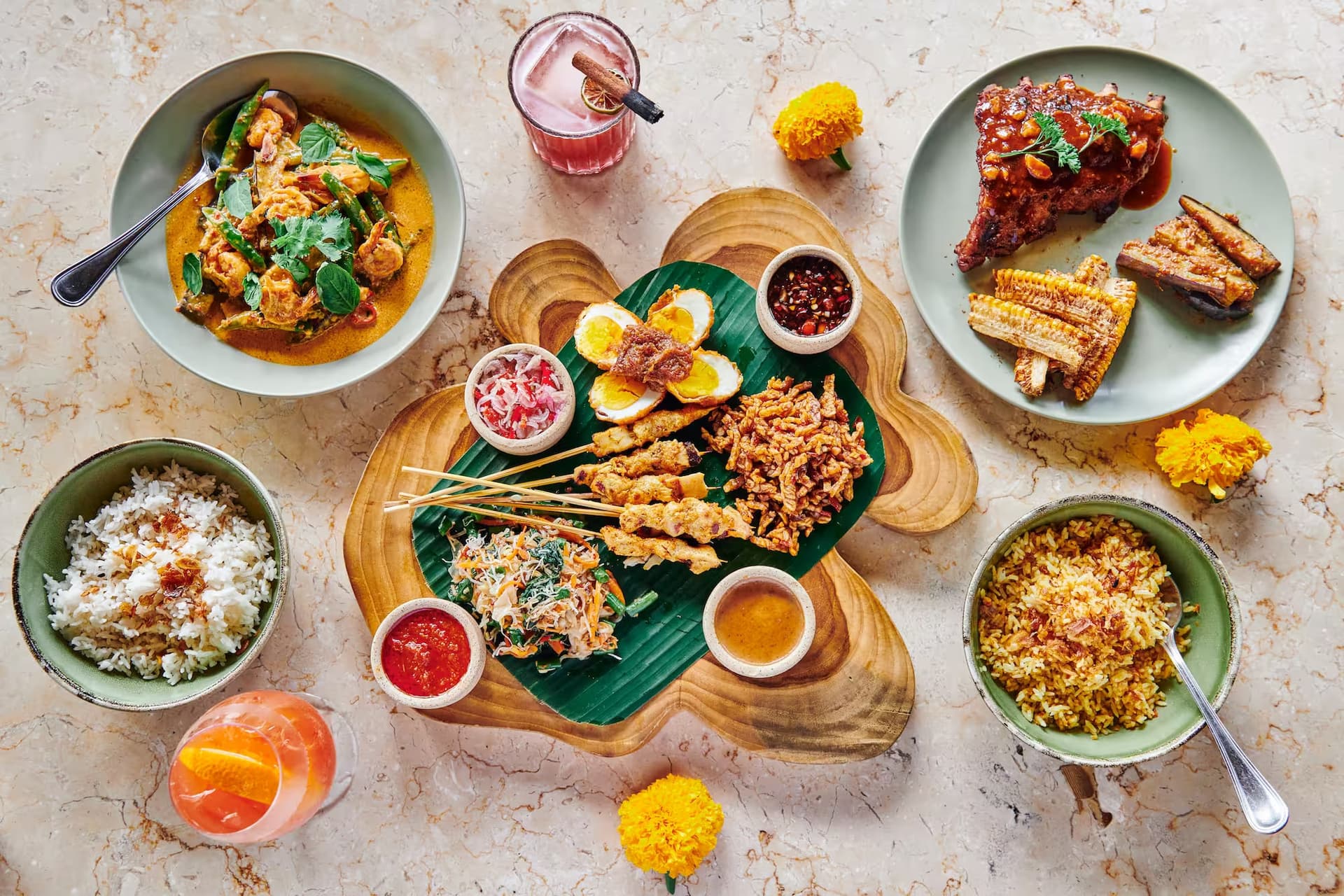 Family-style Indonesian dining at Senja Restaurant