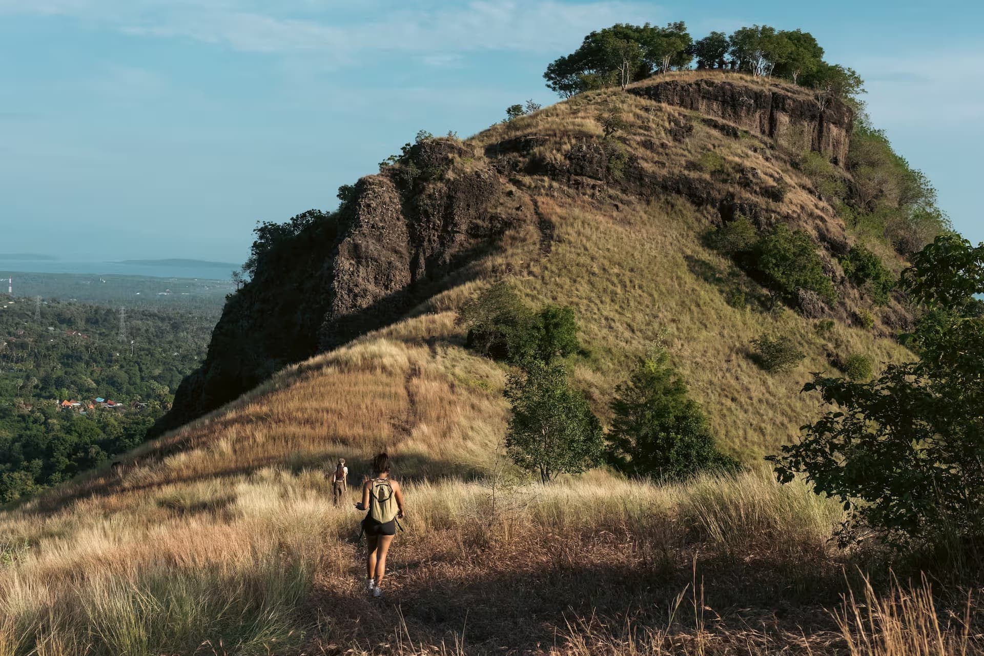 Hiking trails through Sumberkima Hills
