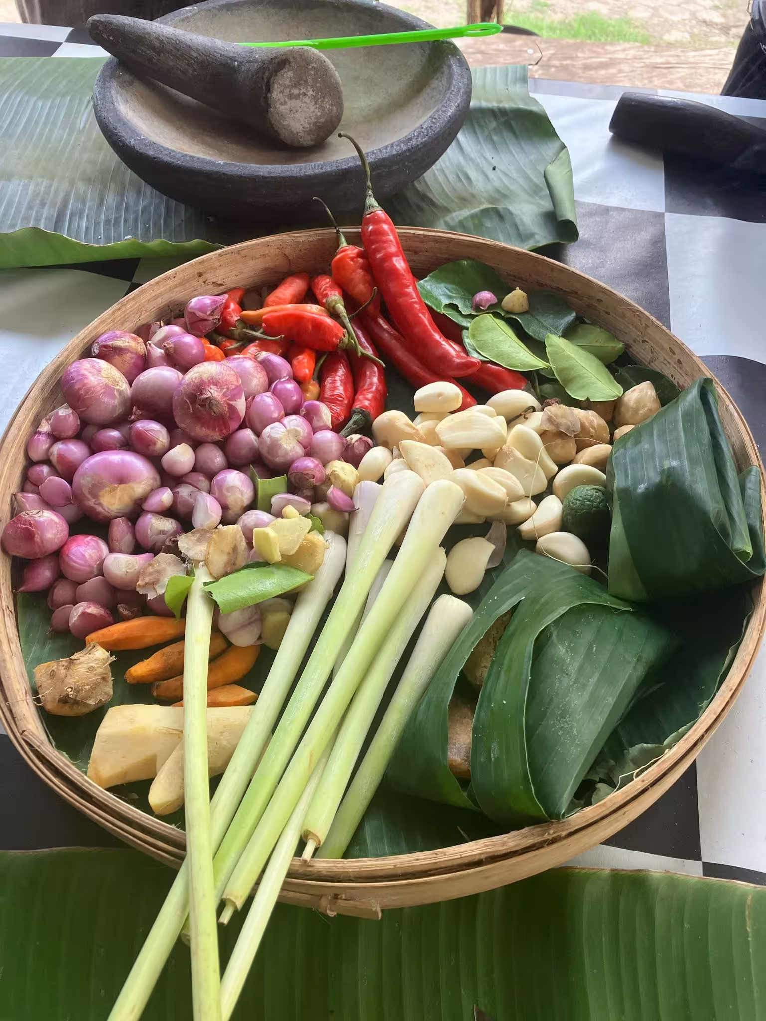 Authentic Balinese cooking at Gede's house