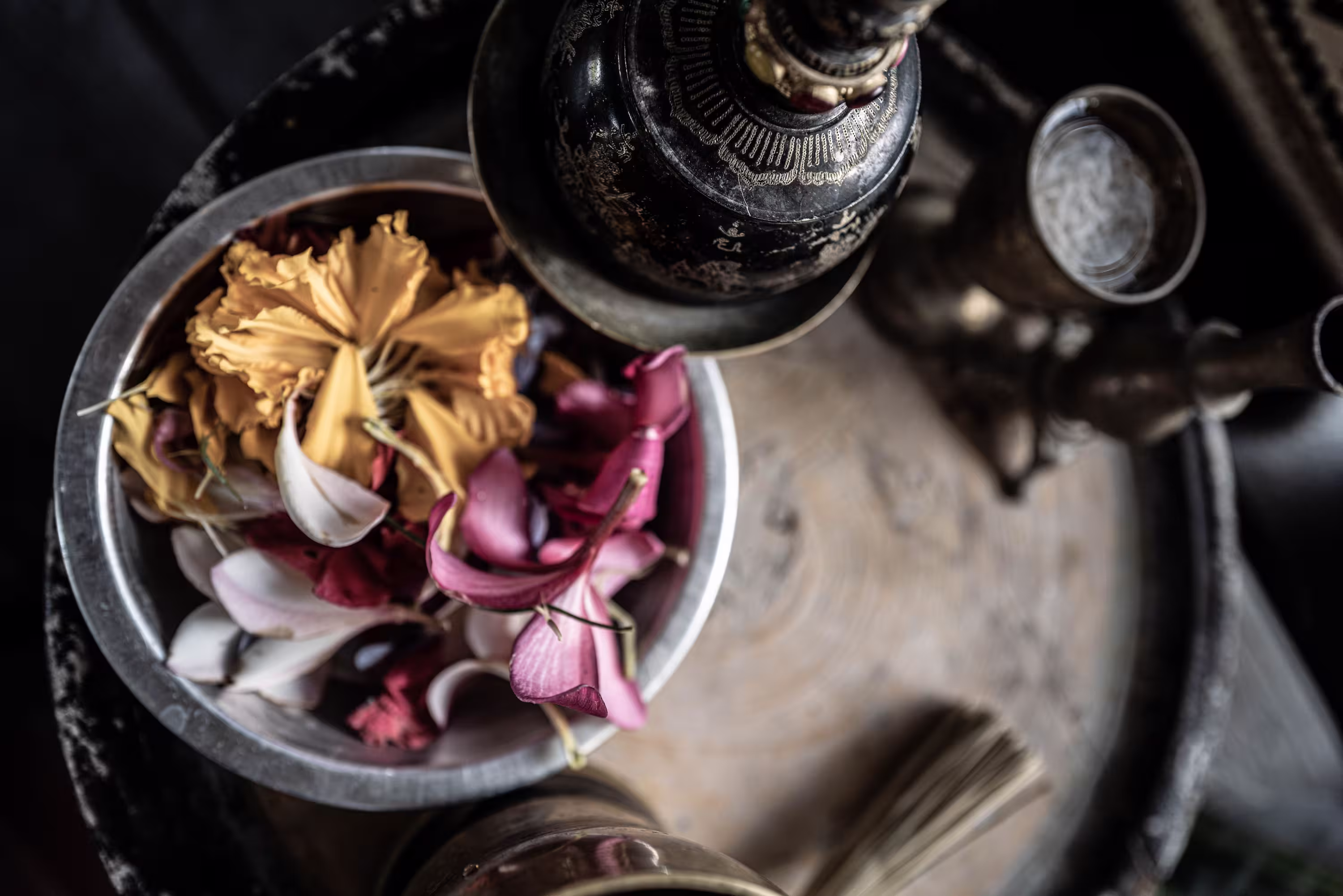 Traditional holy water blessings