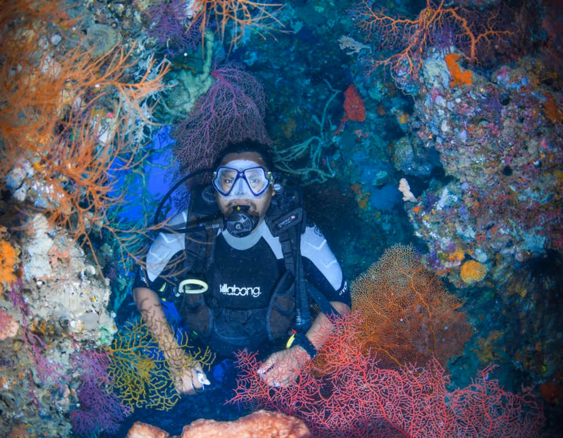 Professional scuba diving experience in Bali