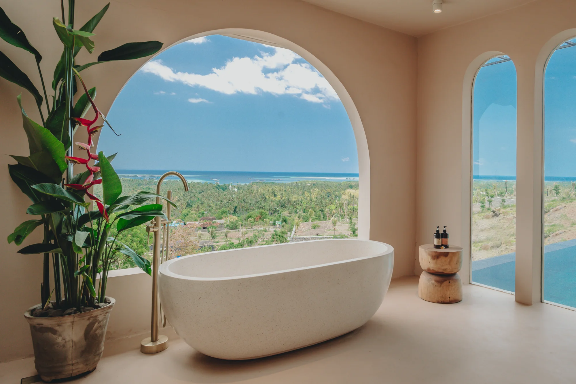 Villa Kimu exterior showcasing modern tropical architecture