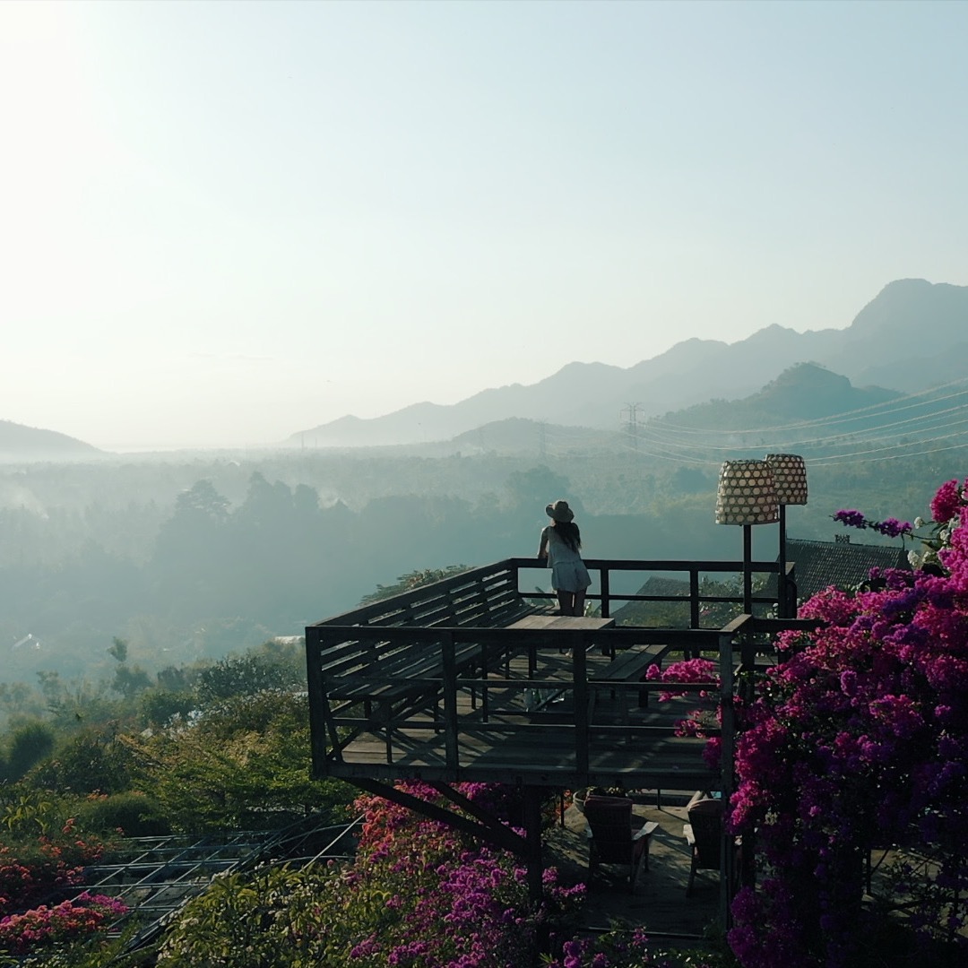 Breathtaking views from Sumberkima Hill